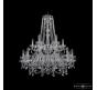 Люстра Bohemia Ivele Crystal  1411/12+6/300/h-93/2d Ni