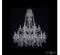Люстра Bohemia Ivele Crystal  1411/12+6/300/XL-99/2d Ni