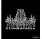 Люстра Bohemia Ivele Crystal  1413/12/300 Ni Leafs