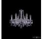 Люстра Bohemia Ivele Crystal 1402/6/160 Ni Leafs