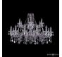 Люстра Bohemia Ivele Crystal 1413/12+6/360/2d Ni Leafs