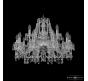 Люстра Bohemia Ivele Crystal 1403/10+5/240 Ni