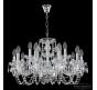 Люстра Bohemia Ivele Crystal 119/10+5/240 Ni