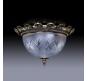 Потолочный светильник Art Glass LEA II. BRASS ANTIQUE