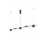 Подвесной светильник Crystal Lux TRISTAN SP5 L1200 BLACK