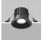 Точечный светильник Maytoni Technical Downlight 2200-4000K Round DL058-12W-DTW-B