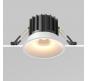 Точечный светильник Maytoni Technical Downlight 3000K Round DL058-12W3K-W