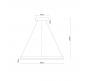 Светильник подвесной Arte Lamp Siren A2548SP-45GO