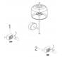 Бра Arte Lamp Padova A2404AP-1AM