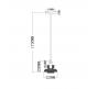 Светильник подвесной Arte Lamp Adagio A2791SP-1MD