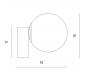 Бра Divinare Floriana 8194/06 AP-5