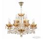 Люстра Bohemia Ivele Crystal 5402/8+4/195 G Amber/M-1H K721