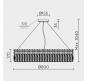 Люстра Modelux  ML.7084.800 GD
