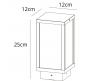 Уличный светильник Arte Lamp Pot A1631FN-1BK