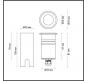 Уличный светильник Odeon Light Ingro 6660/1GL3