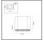 Потолочный светильник Odeon Light Small 7093/8CL
