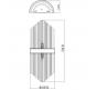 Бра Arte Lamp Acapulco A1007AP-2GO