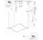 Светильник подвесной Arte Lamp Odyssey A2911SP-31GO