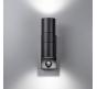 Настенный уличный светильник Arte Lamp Mistero с датчиком движения A3322AL-2BK
