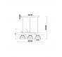 Подвесной светильник Arte Lamp Caprice A4183SP-3BR
