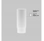 Трековый светильник Maytoni Technical Exility 3000K  Focus LED TR032-2-12W3K-M-BW