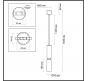 Подвесной светильник Odeon Light Caucho 7061/1A