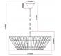 Светильник подвесной Arte Lamp Florizel A1072SP-6CC