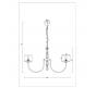 Светильник подвесной Arte Lamp Attore A4092LM-8CC
