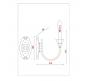 Бра Arte Lamp Collinetta A4094AP-1PB