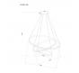 Светильник подвесной Arte Lamp Meridiana A2198SP-3BK