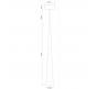 Светильник подвесной Arte Lamp Sabik A6010SP-1SG