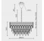 Люстра Modelux   ML.7220.600 GD