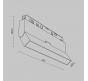 Трековый светильник Maytoni Basis Exility 3000-6000K TR036-4-12WTW-DD-B