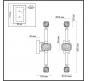 Бра Odeon Light Kliff 5427/28WL