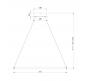 Подвесной светильник Eurosvet Collars 90264/1 белый