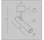 Спот Maytoni Technical Ceiling 3000K Focus T C141CL-L125-6W3K-W