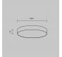 Потолочный светильник Maytoni Technical Ceiling 4000K Zon C032CL-90W4K-RD-MG