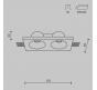 Точечный светильник Maytoni Technical Downlight Gyps Modern DL002-DW-02-W