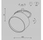Точечный светильник Maytoni Technical Downlight 4000K Onda DL024-12W4K-BMG