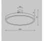Трековый светильник Maytoni Technical Flarity 3000K Plato TR153-1-10W3K-BS