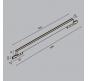 Трековый светильник Maytoni Technical Levity 3000К Basis TR192-1-12W3K-B