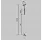 Трековый подвесной светильник Maytoni Technical Levity 4000К Skim TR191-1-3W4K-M-BW