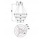 Подвесной светильник Stilfort Tooring 4006/02/03P