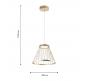 Подвесной светильник Favourite Fibra 4634-4P