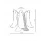 Бра Modelux  ML.6777.02P GD