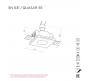 Точечный светильник Stellanova Quasar гипсовый SN 031