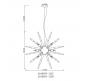 Светильник подвесной Arte Lamp Bella  A1066SP-12PB
