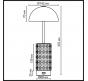 Настольный светильник Odeon Light Lulu 3000 5452/5TLA