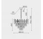 Люстра Modelux  ML.6228.600 GD