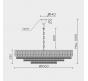 Люстра Modelux  ML.7092.1000 GD